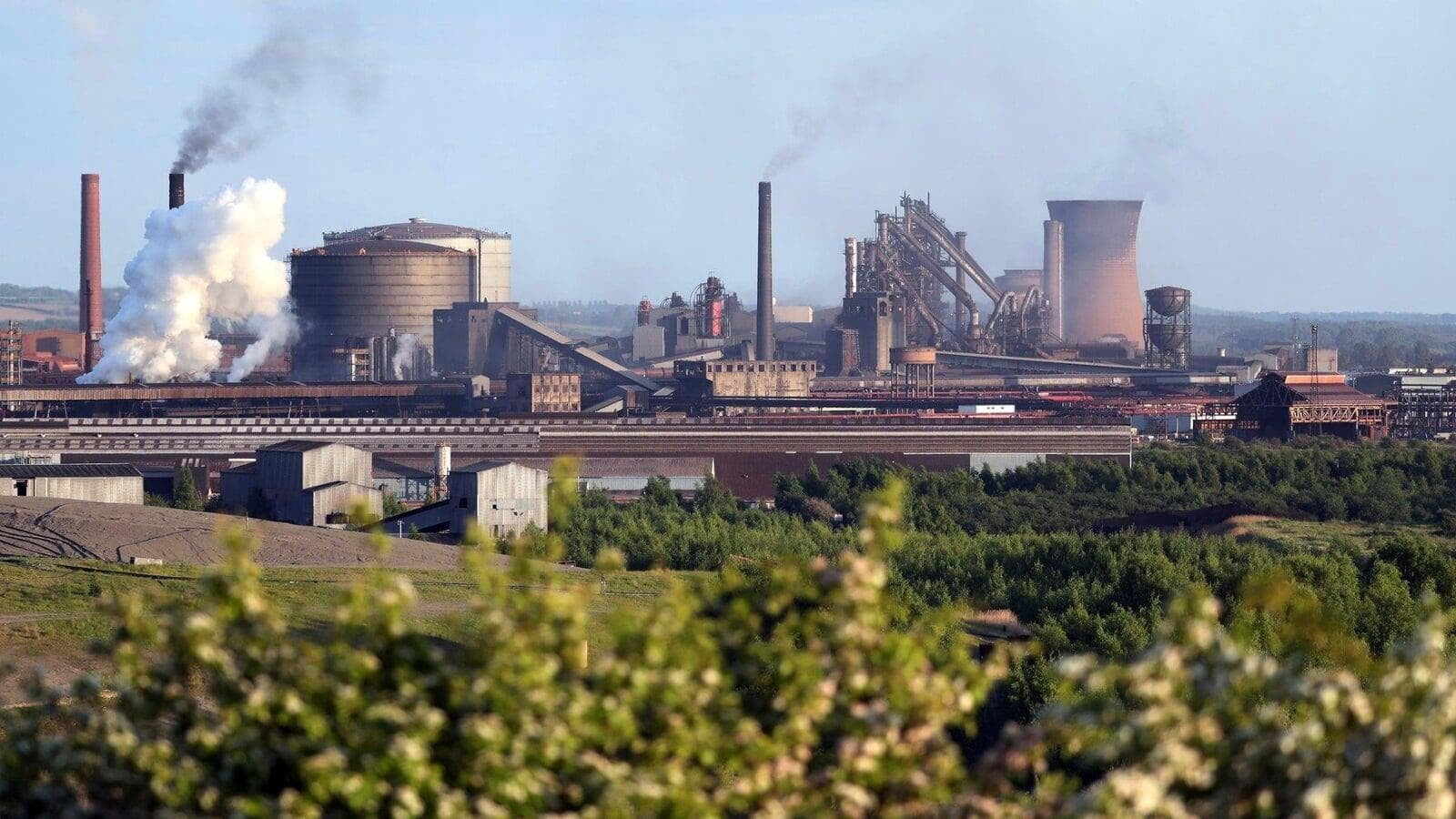 immingham steel works countryside grimsby town